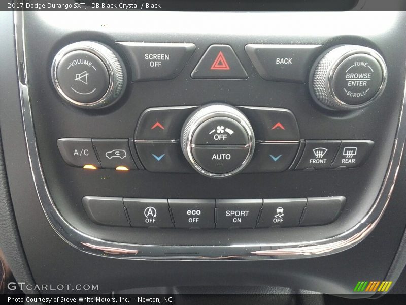 DB Black Crystal / Black 2017 Dodge Durango SXT
