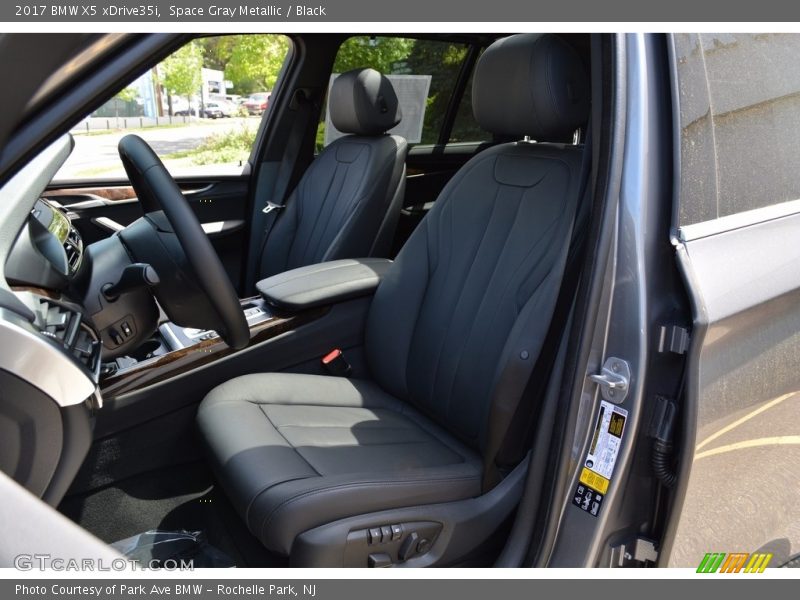 Space Gray Metallic / Black 2017 BMW X5 xDrive35i