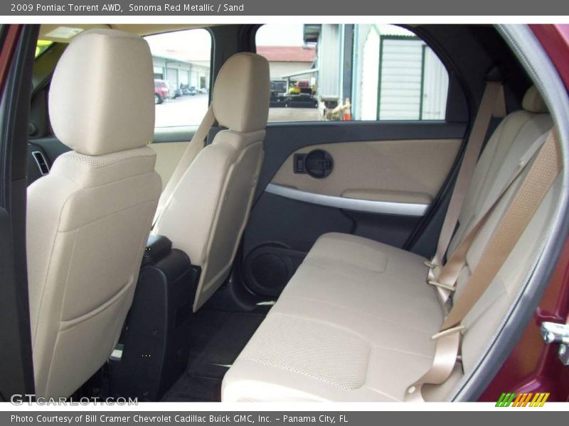 Sonoma Red Metallic / Sand 2009 Pontiac Torrent AWD