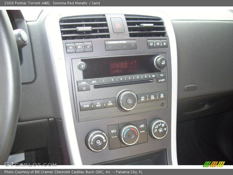 Sonoma Red Metallic / Sand 2009 Pontiac Torrent AWD