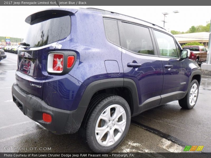 Jetset Blue / Black 2017 Jeep Renegade Limited 4x4