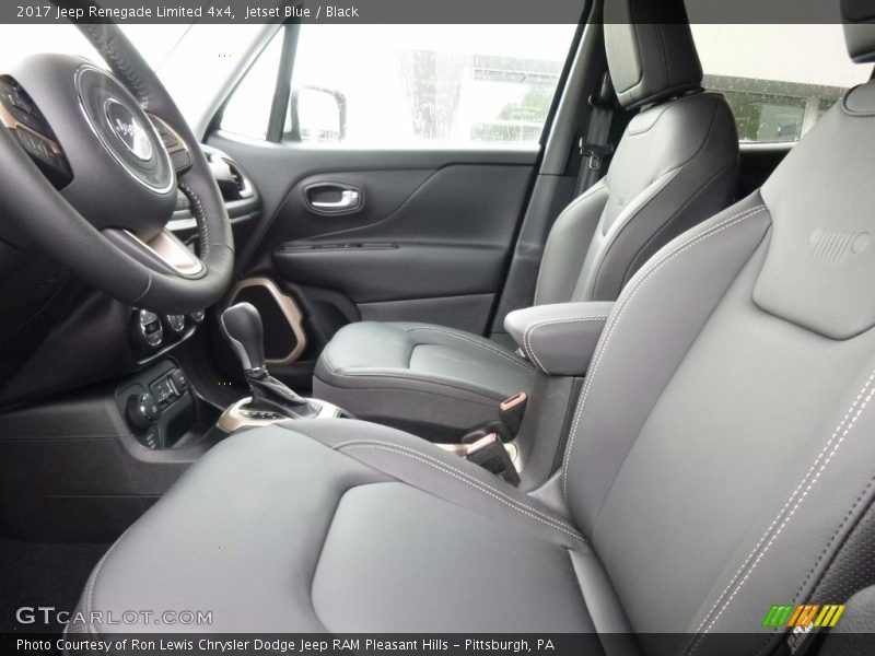 Jetset Blue / Black 2017 Jeep Renegade Limited 4x4
