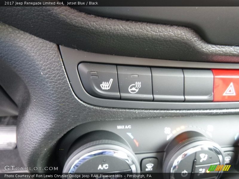 Jetset Blue / Black 2017 Jeep Renegade Limited 4x4