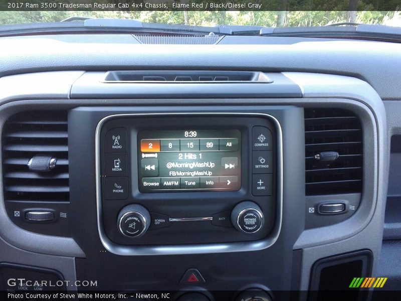 Flame Red / Black/Diesel Gray 2017 Ram 3500 Tradesman Regular Cab 4x4 Chassis