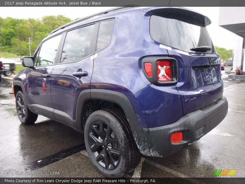 Jetset Blue / Black 2017 Jeep Renegade Altitude 4x4