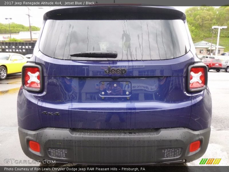 Jetset Blue / Black 2017 Jeep Renegade Altitude 4x4
