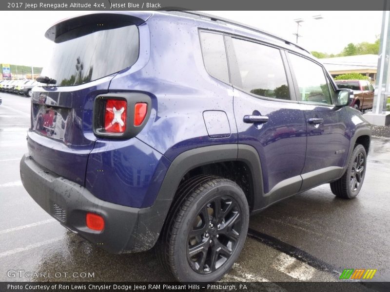 Jetset Blue / Black 2017 Jeep Renegade Altitude 4x4