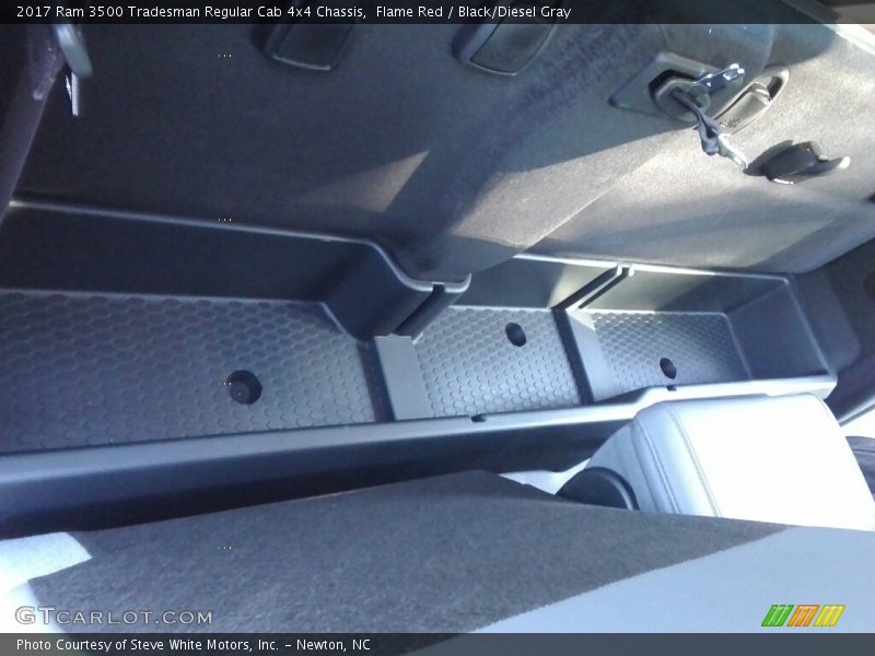 Flame Red / Black/Diesel Gray 2017 Ram 3500 Tradesman Regular Cab 4x4 Chassis
