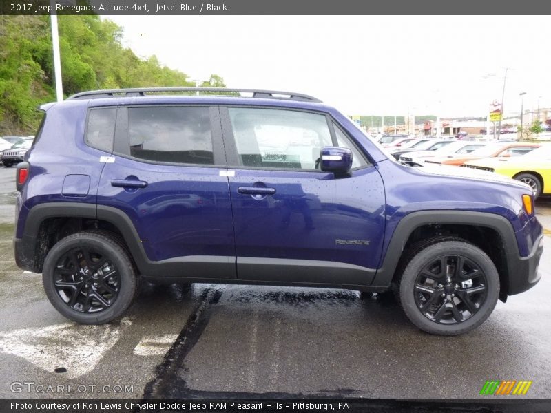 Jetset Blue / Black 2017 Jeep Renegade Altitude 4x4