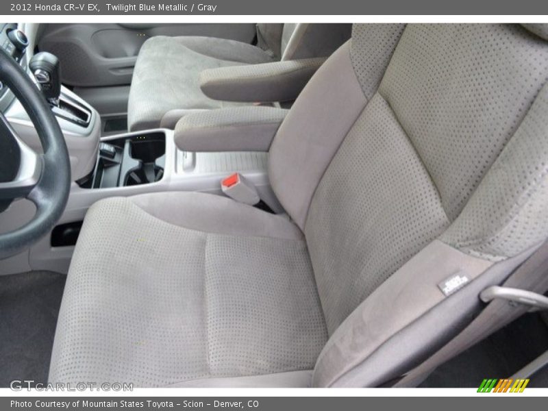 Twilight Blue Metallic / Gray 2012 Honda CR-V EX