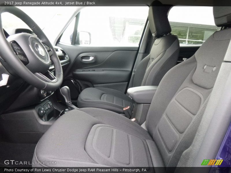 Jetset Blue / Black 2017 Jeep Renegade Altitude 4x4