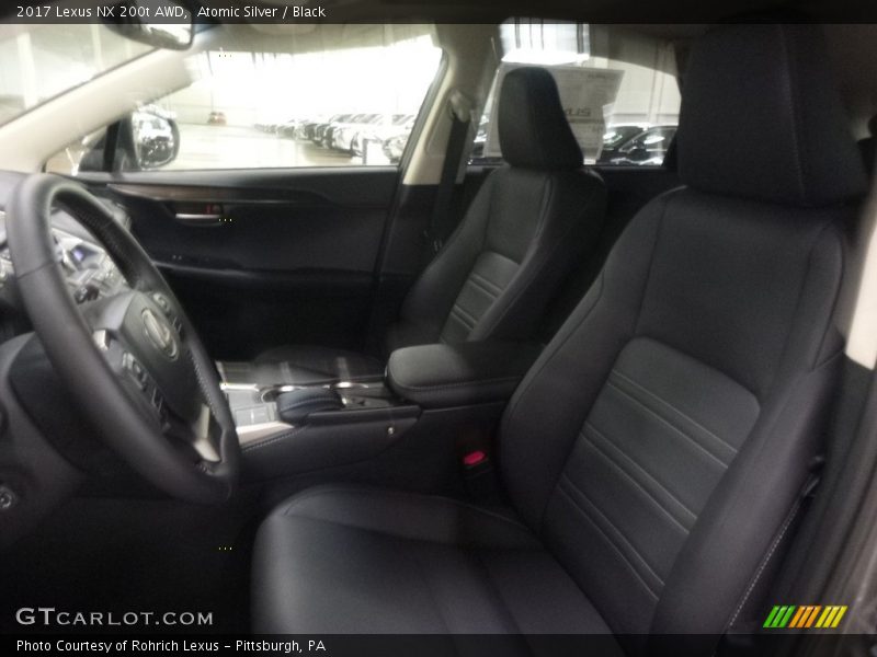 Atomic Silver / Black 2017 Lexus NX 200t AWD