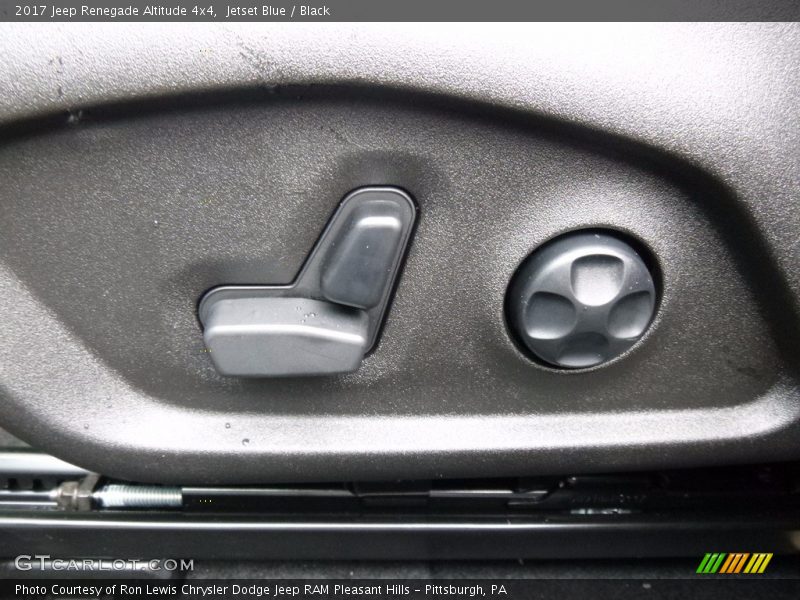 Jetset Blue / Black 2017 Jeep Renegade Altitude 4x4