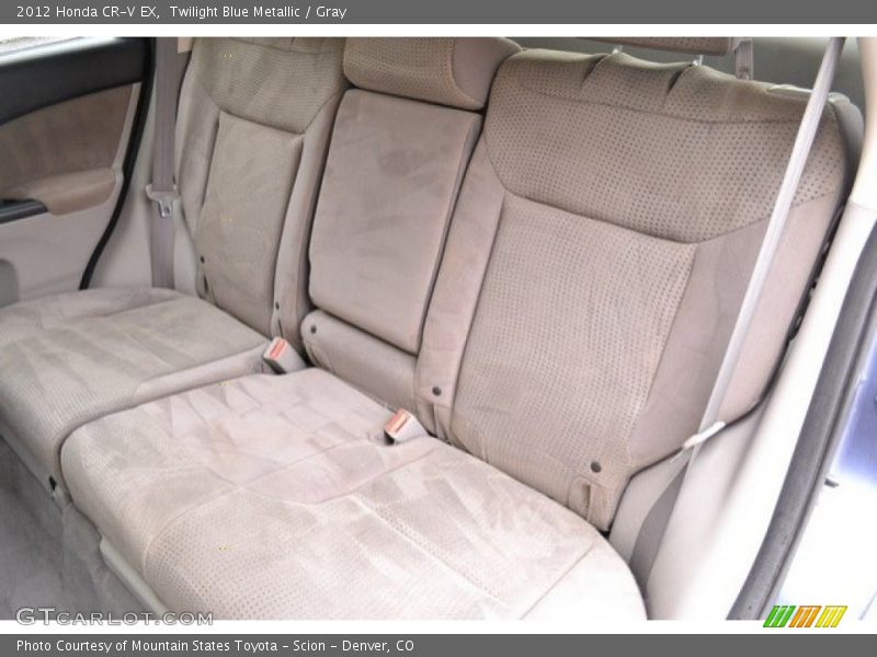 Twilight Blue Metallic / Gray 2012 Honda CR-V EX