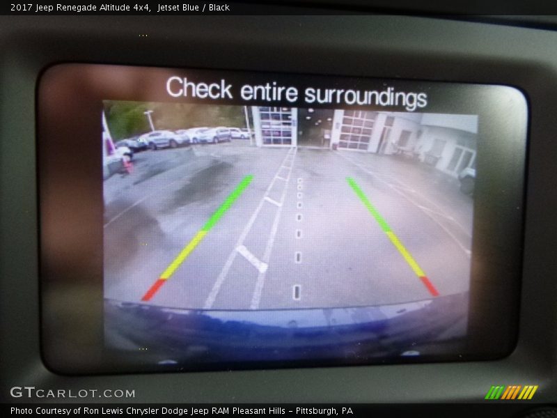 Jetset Blue / Black 2017 Jeep Renegade Altitude 4x4