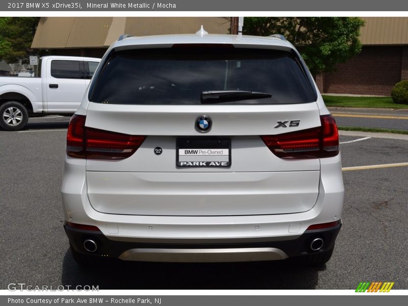 Mineral White Metallic / Mocha 2017 BMW X5 xDrive35i
