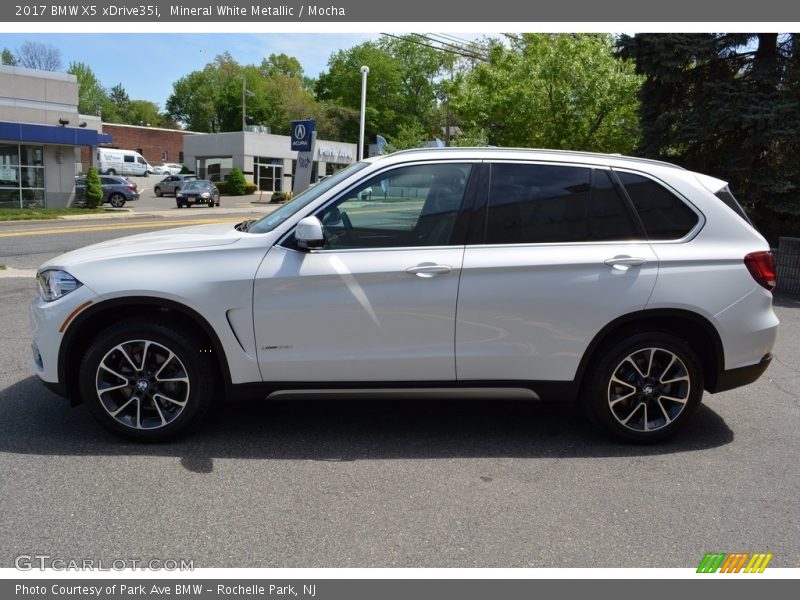 Mineral White Metallic / Mocha 2017 BMW X5 xDrive35i