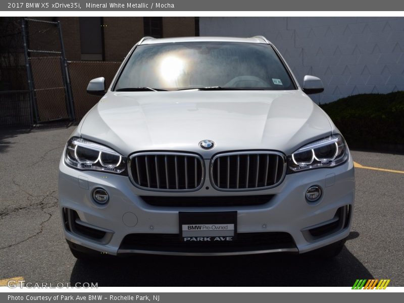 Mineral White Metallic / Mocha 2017 BMW X5 xDrive35i