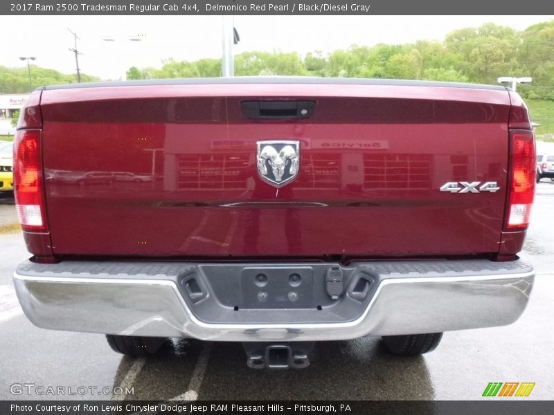 Delmonico Red Pearl / Black/Diesel Gray 2017 Ram 2500 Tradesman Regular Cab 4x4