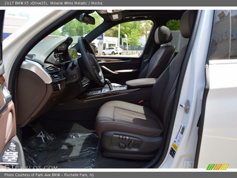 Mineral White Metallic / Mocha 2017 BMW X5 xDrive35i