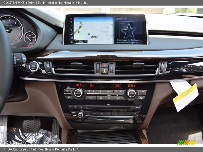 Mineral White Metallic / Mocha 2017 BMW X5 xDrive35i