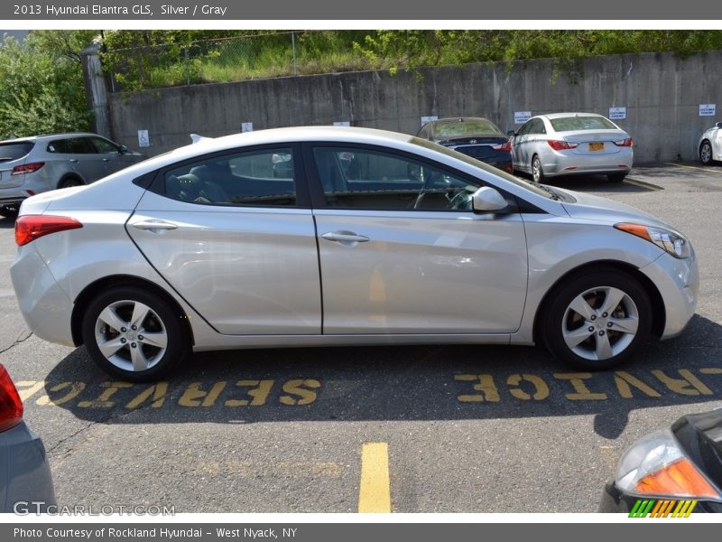 Silver / Gray 2013 Hyundai Elantra GLS