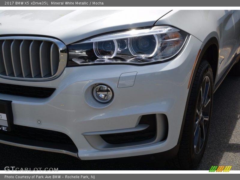 Mineral White Metallic / Mocha 2017 BMW X5 xDrive35i