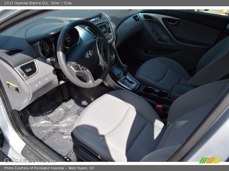 Silver / Gray 2013 Hyundai Elantra GLS