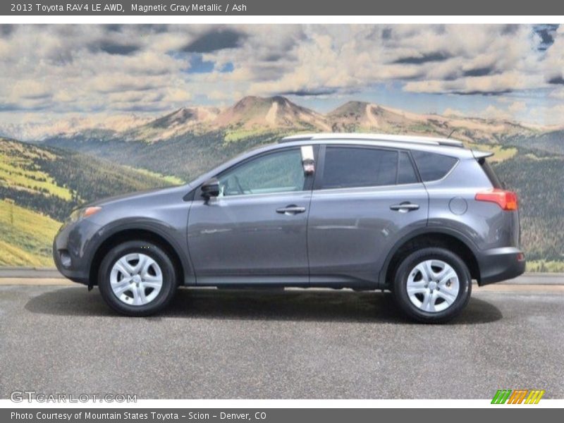Magnetic Gray Metallic / Ash 2013 Toyota RAV4 LE AWD
