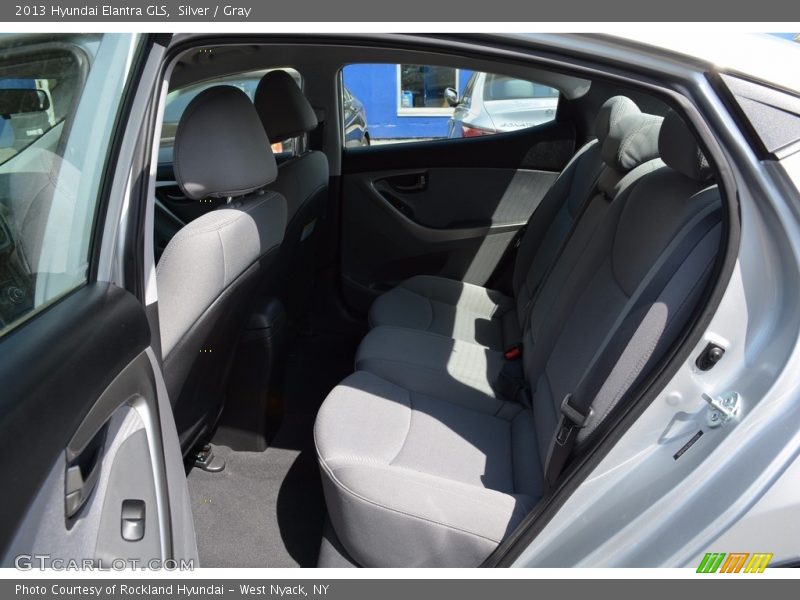 Silver / Gray 2013 Hyundai Elantra GLS