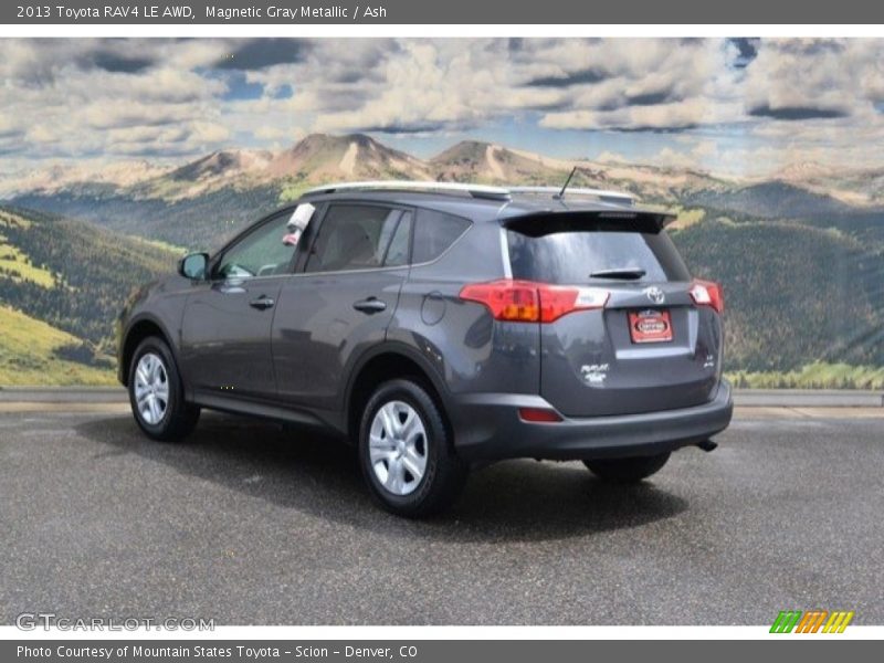 Magnetic Gray Metallic / Ash 2013 Toyota RAV4 LE AWD