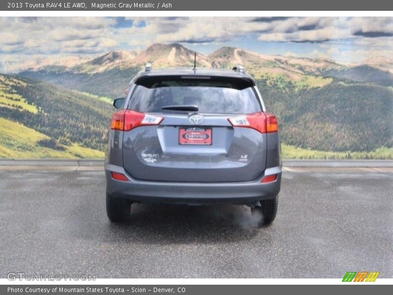 Magnetic Gray Metallic / Ash 2013 Toyota RAV4 LE AWD