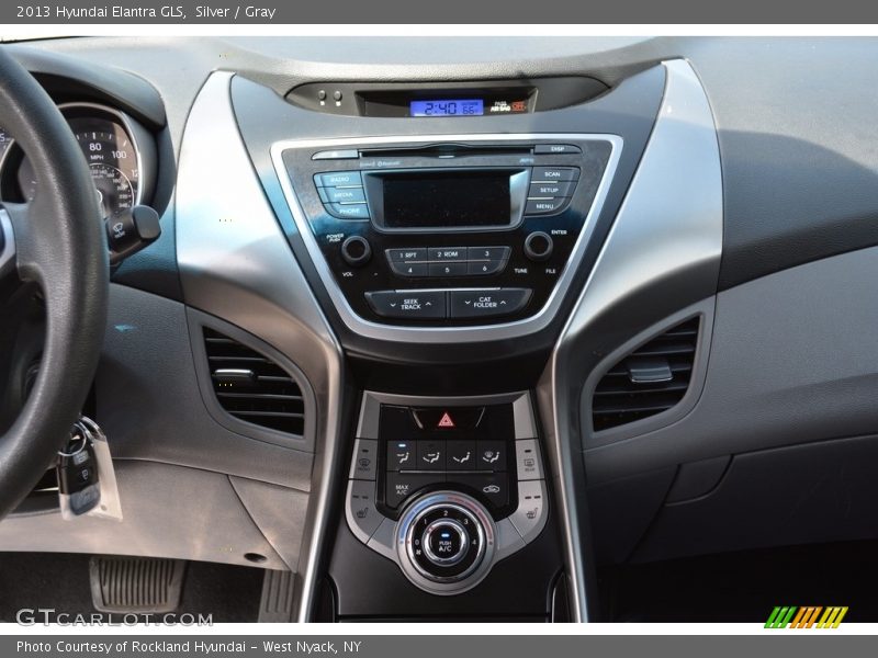 Silver / Gray 2013 Hyundai Elantra GLS