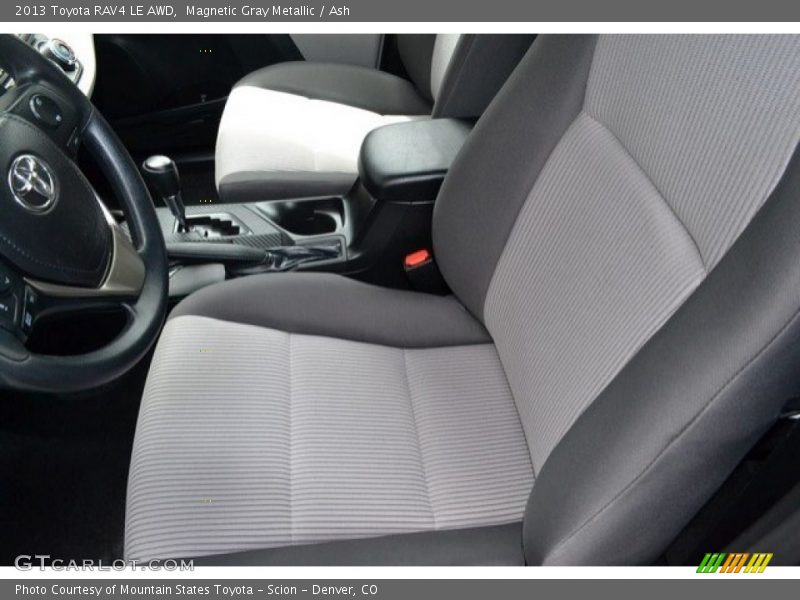 Magnetic Gray Metallic / Ash 2013 Toyota RAV4 LE AWD