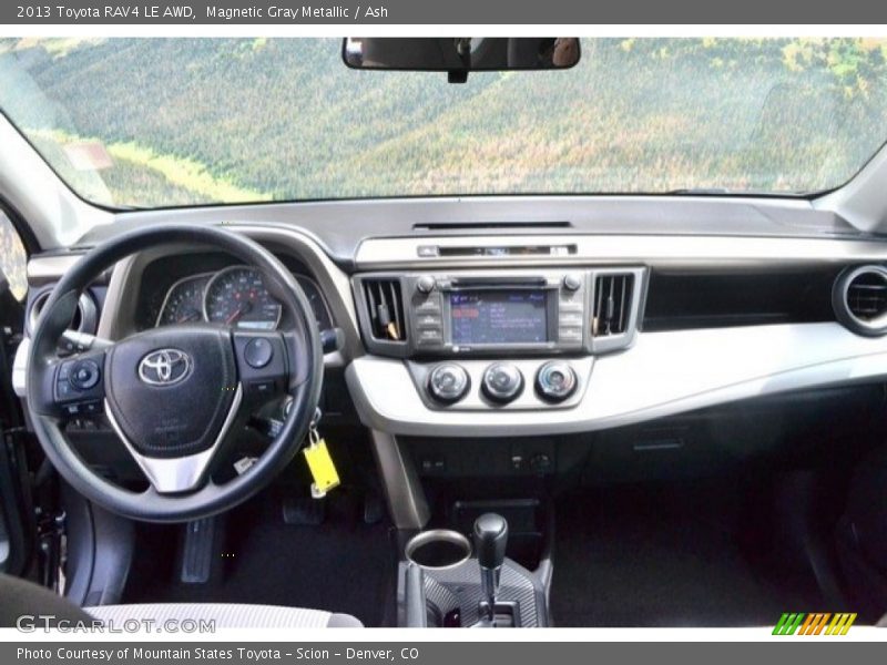 Magnetic Gray Metallic / Ash 2013 Toyota RAV4 LE AWD