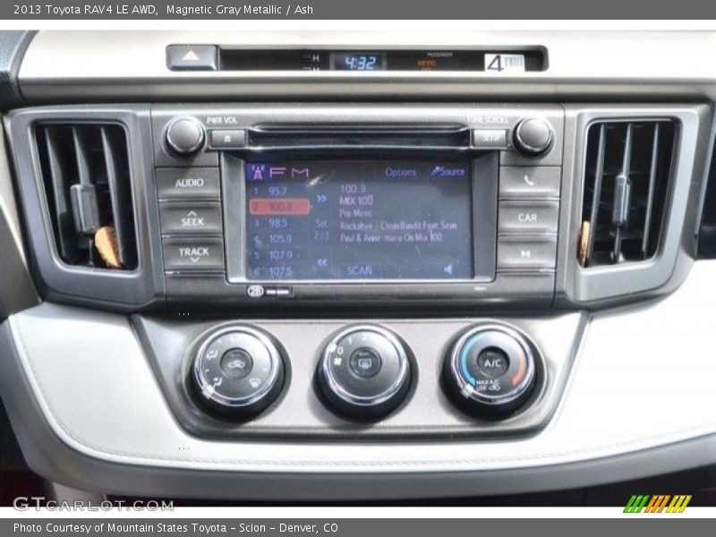 Magnetic Gray Metallic / Ash 2013 Toyota RAV4 LE AWD