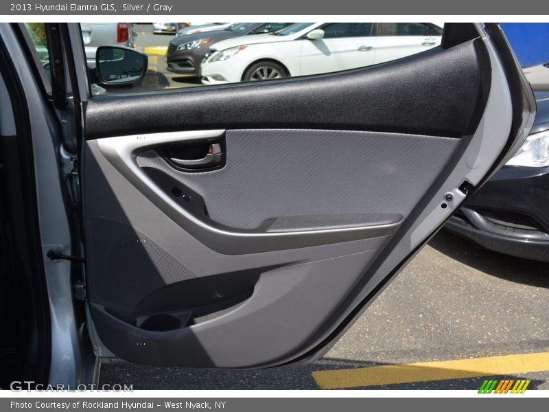 Silver / Gray 2013 Hyundai Elantra GLS