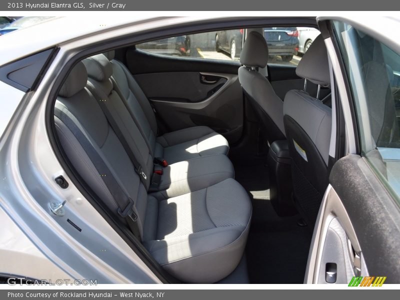 Silver / Gray 2013 Hyundai Elantra GLS