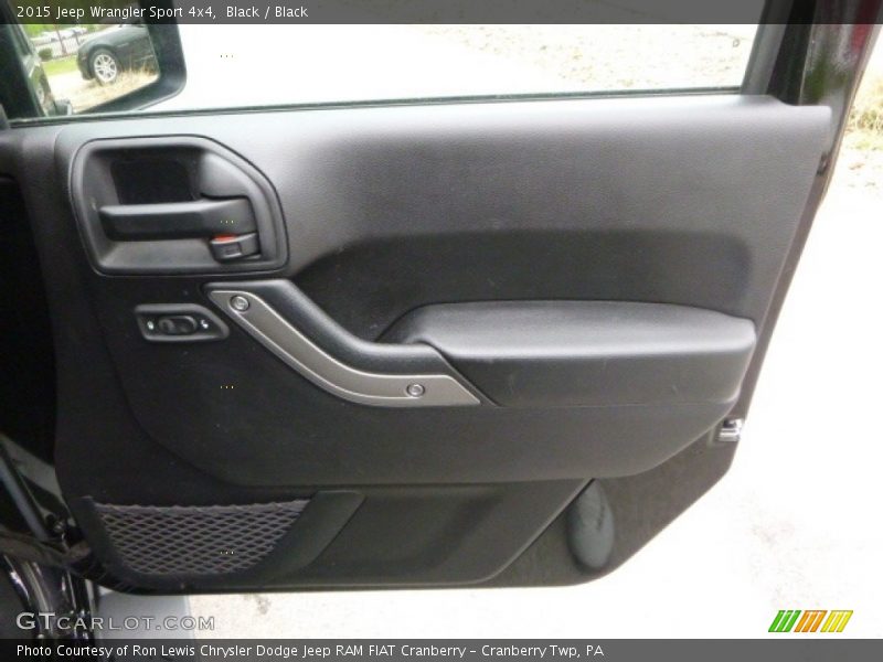 Black / Black 2015 Jeep Wrangler Sport 4x4
