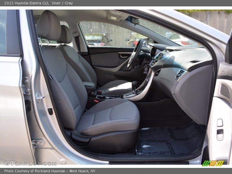 Silver / Gray 2013 Hyundai Elantra GLS