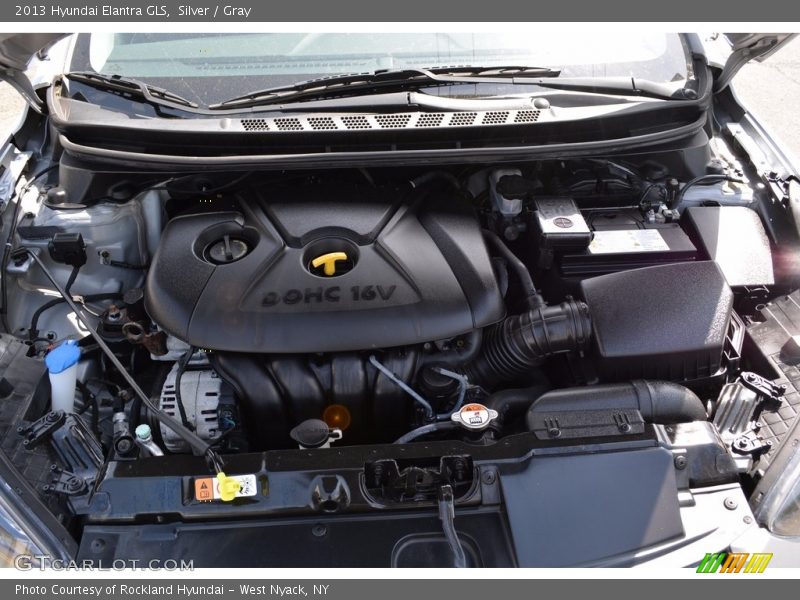 Silver / Gray 2013 Hyundai Elantra GLS