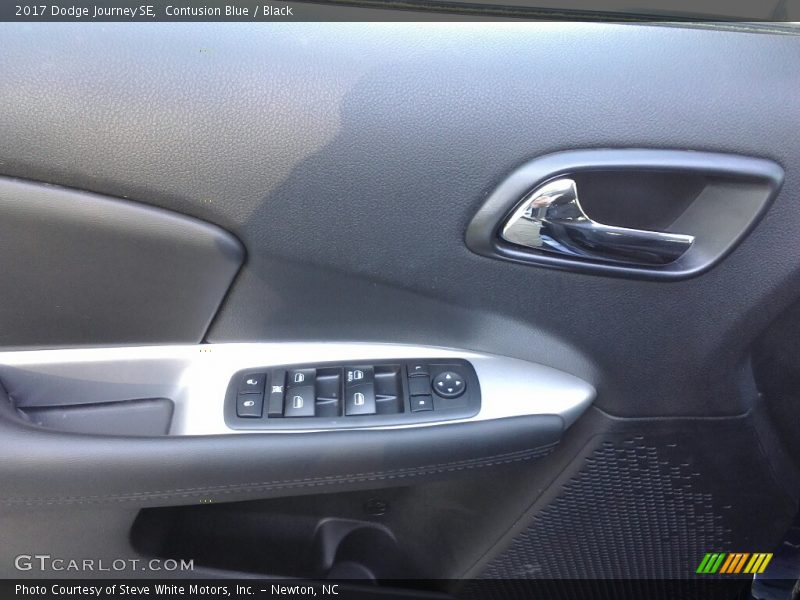 Contusion Blue / Black 2017 Dodge Journey SE