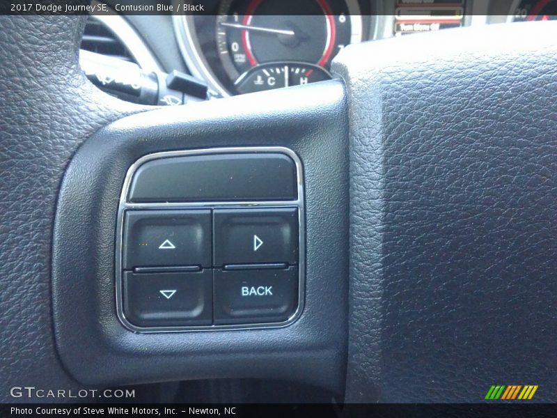 Contusion Blue / Black 2017 Dodge Journey SE