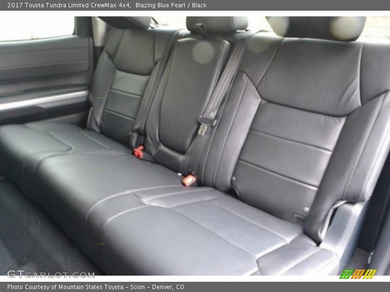 Blazing Blue Pearl / Black 2017 Toyota Tundra Limited CrewMax 4x4