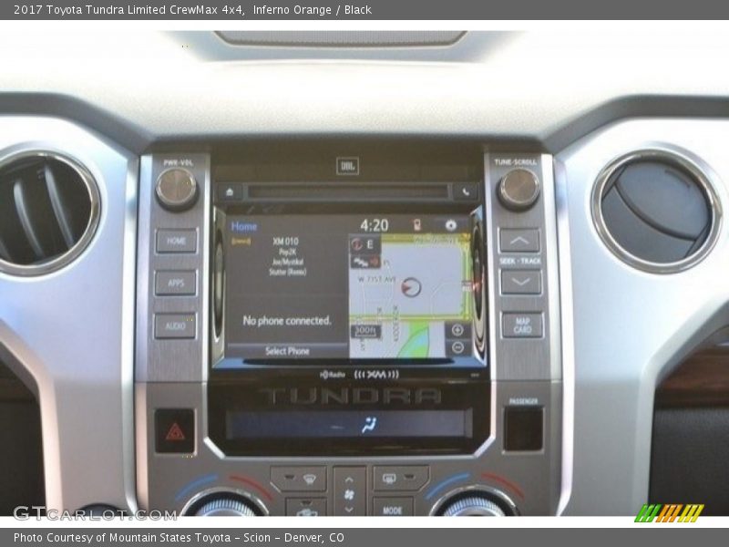 Inferno Orange / Black 2017 Toyota Tundra Limited CrewMax 4x4