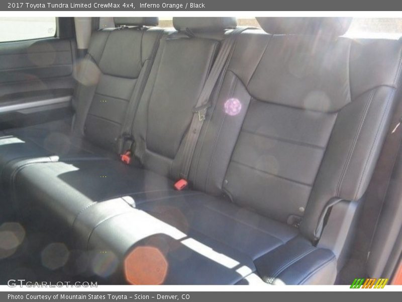 Inferno Orange / Black 2017 Toyota Tundra Limited CrewMax 4x4