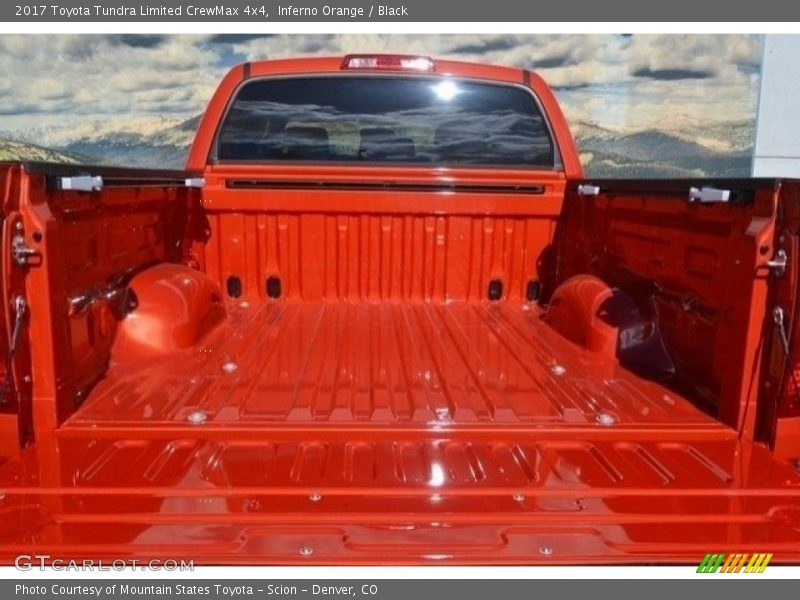 Inferno Orange / Black 2017 Toyota Tundra Limited CrewMax 4x4
