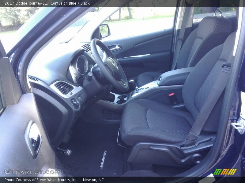 Contusion Blue / Black 2017 Dodge Journey SE