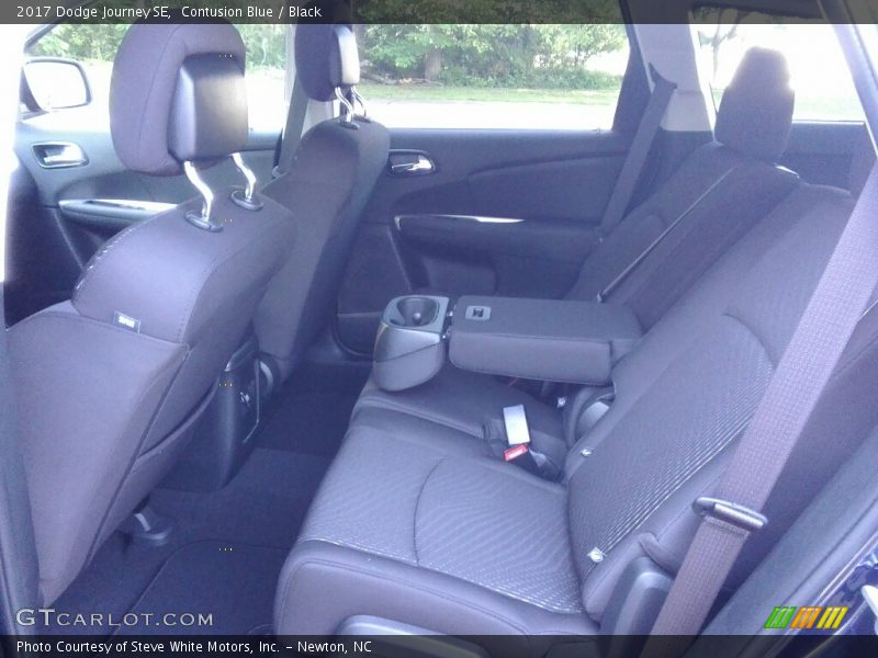 Contusion Blue / Black 2017 Dodge Journey SE