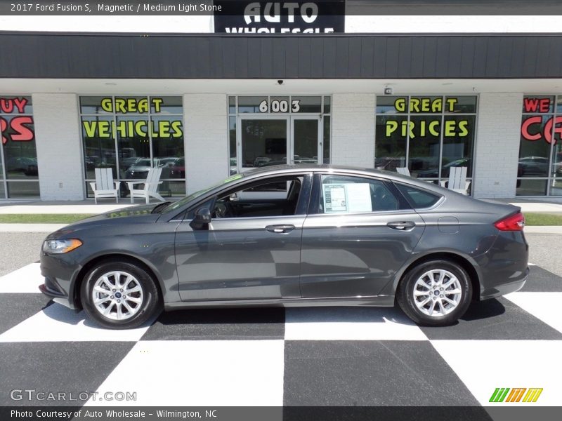 Magnetic / Medium Light Stone 2017 Ford Fusion S